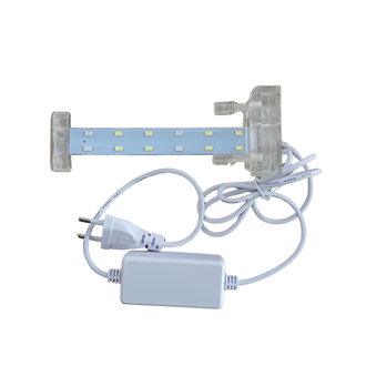 LUMINÁRIA DE LED 15CM BRANCA/ROSA