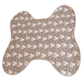 Tapete Comedouro Impermeável para Cães -Avelã | Reutilizável