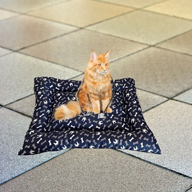 Colchonete Pequeno Retangular para Macho - Azul