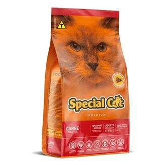 Ração Special Cat Premium Gatos Adultos Carne 10kg