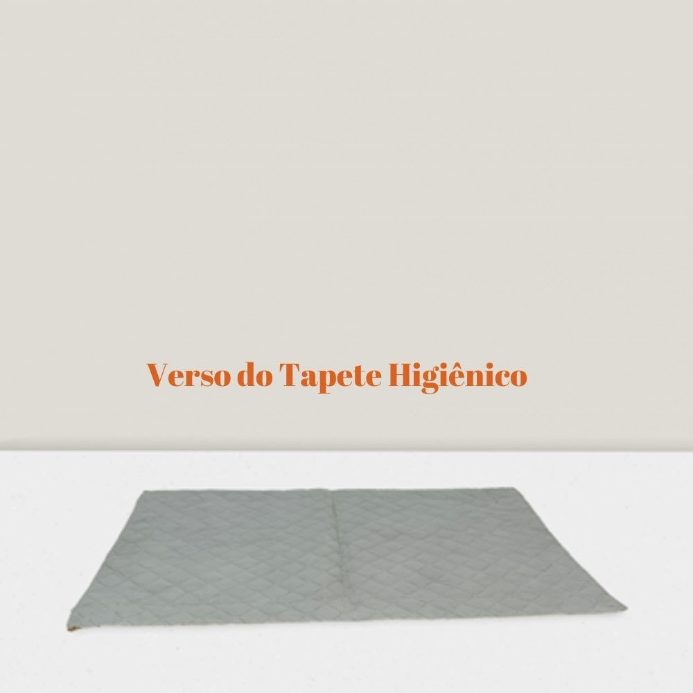 Tapete Higiênico Impermeável Pequeno para Pets -  Avelã| Lavável