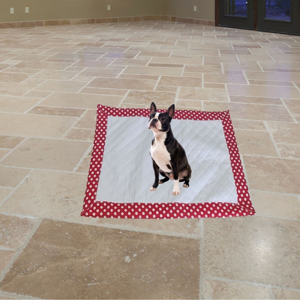 Tapete Higiênico Impermeavel Médio Branco Minnie 