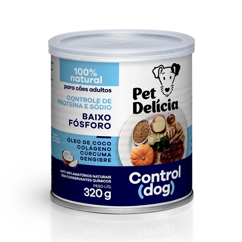Alimentação Natural Pet Delícia Control Dog 320g