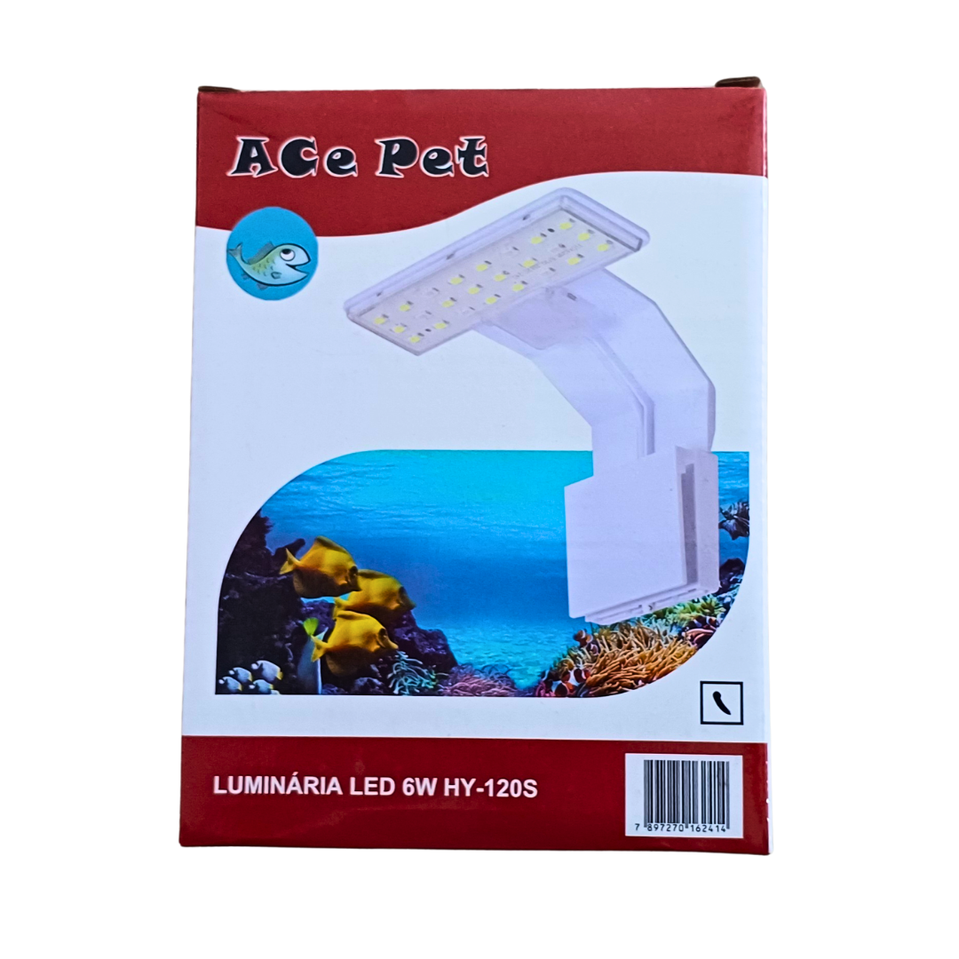 LUMINÁRIA LED 6W RETANGULAR 12CM HY-120S AZUL E ROSA