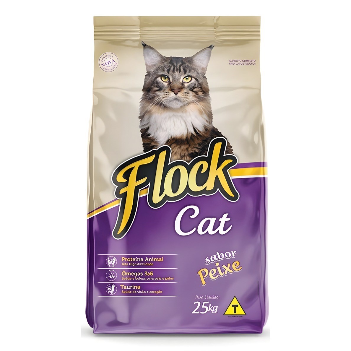 Flock Cat Peixe 25kg