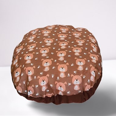 Bolsa de Transporte e Cama Iglu Pet 2 em 1 Imperme&#225;vel Pet  Cor Avel&#227;