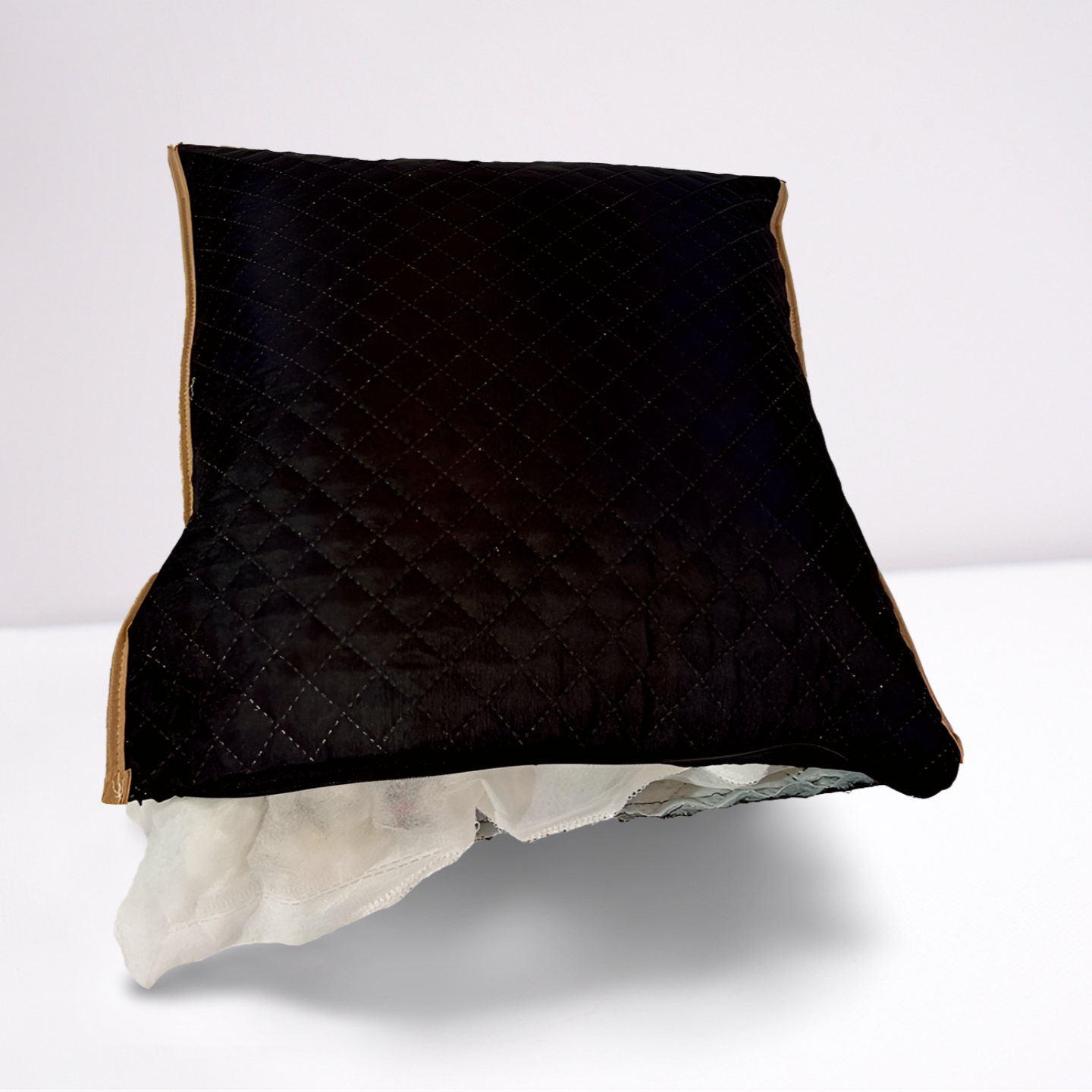 Almofada Decorativa Pet Preta - Visual e Conforto