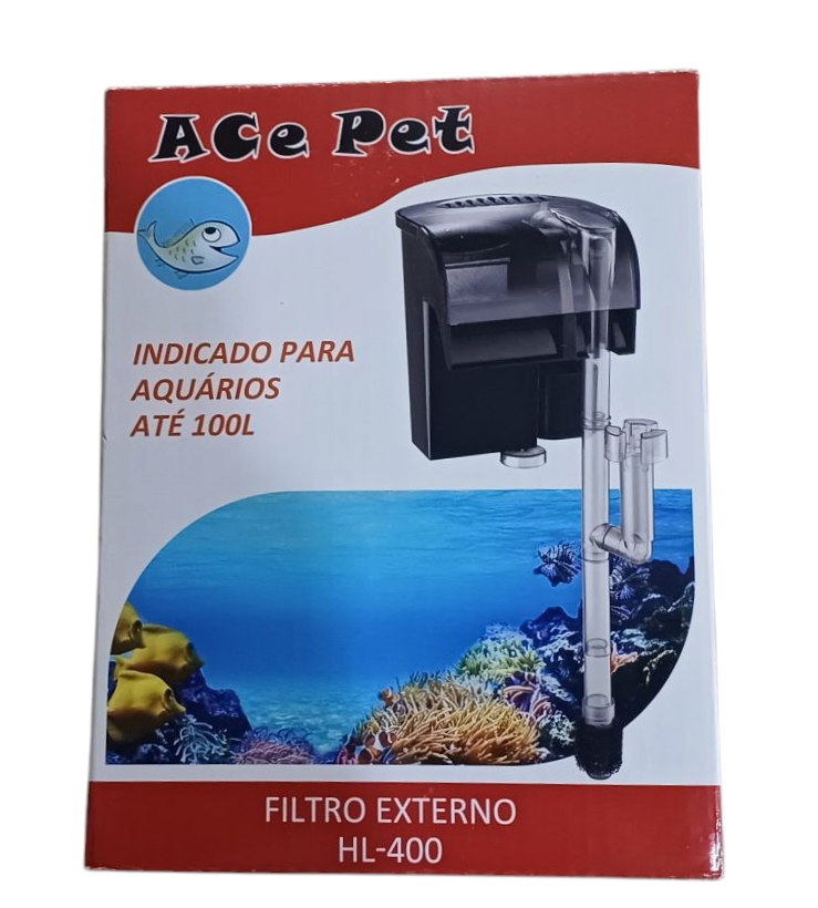 FILTRO EXTERNO HL-400 480L/H 100L 110V ACE PET