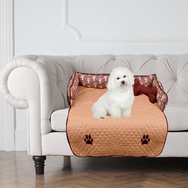 Cama Protetor Impermeável para Sofá – Grande, Cor Avelã