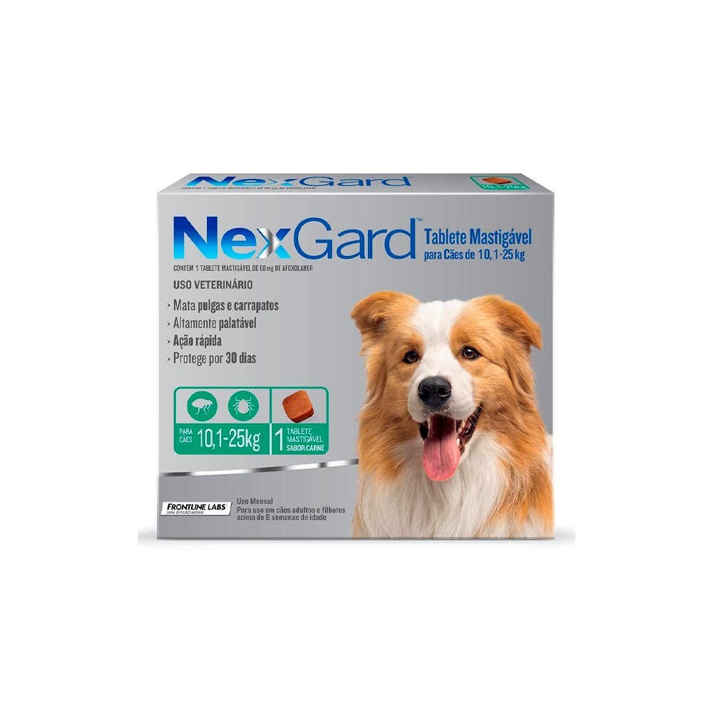 Nexgard Cães G- 10 a 25kg  1 unidade