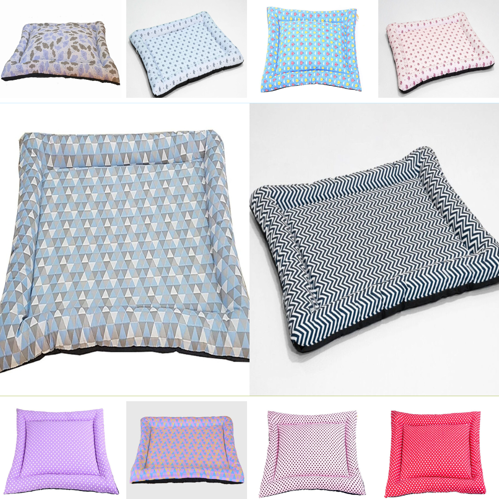 Colchonete Pet Quality Pequeno Retangular Impermeável Azul Bebê 