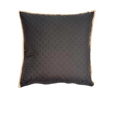 Kit 3 Pçs  Peseira + Almofada Cheia Impermeável Pet Queen Preta