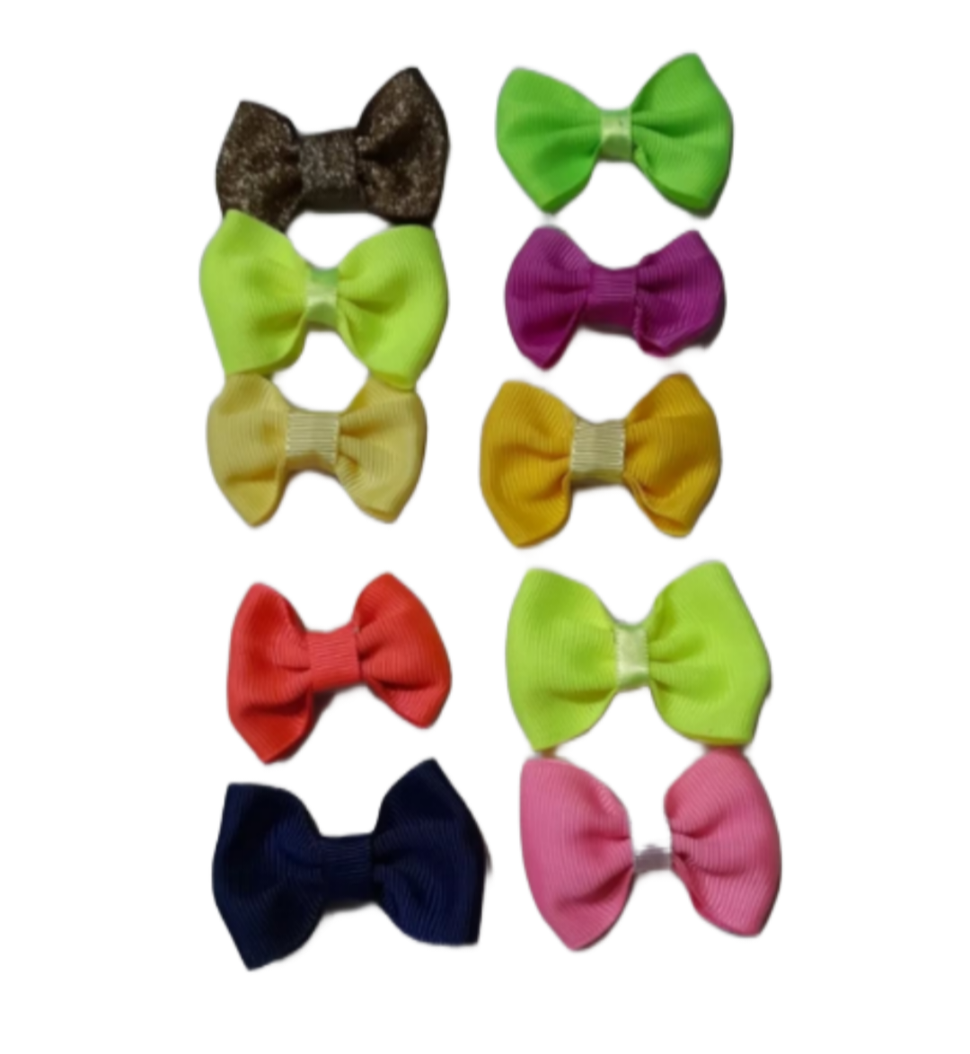 Kit 10 Lacinhos com cores variadas