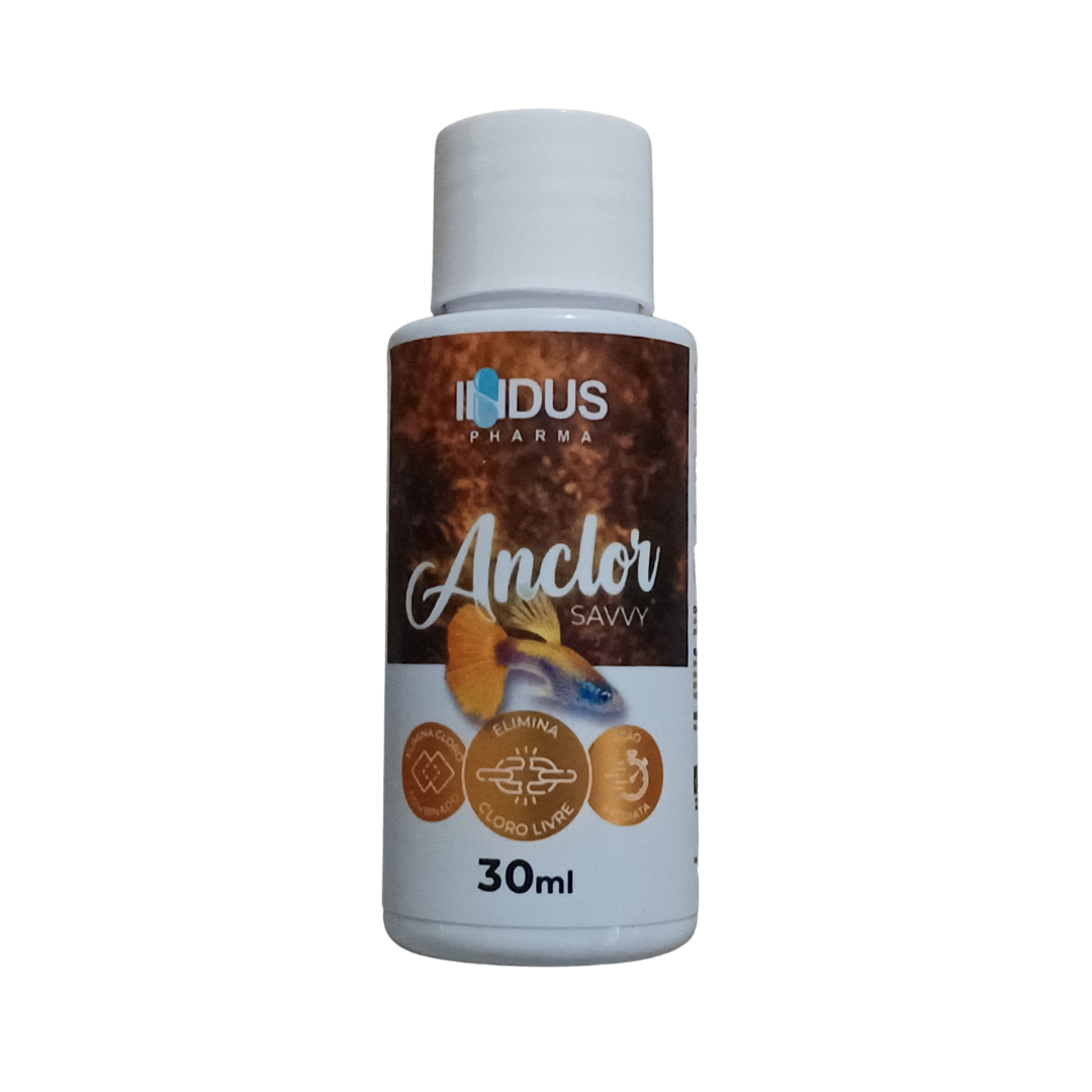ANCLOR 30 ML - REMOVEDOR DE CLORO/METAIS PESADOS - TRATA 1200 L