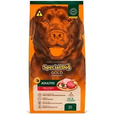 Ração Special Dog GoldLife Cães Adultos Carne e Frango 15kg