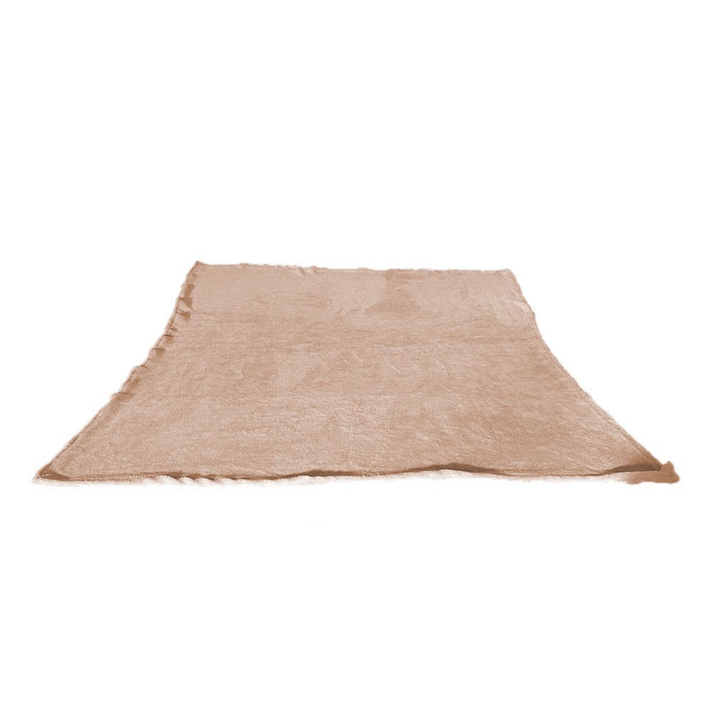 Cobertor Manta Pet  Em Microfibra Avelã