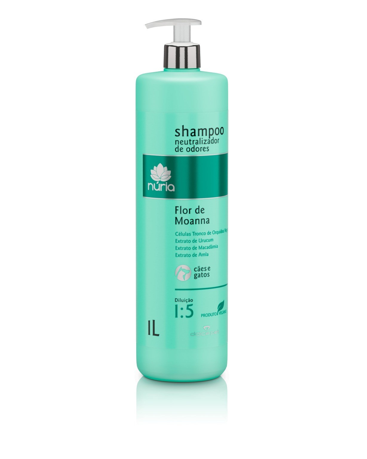Shampoo Neutralizador de Odores Núria Flor de Moanna 1 litro