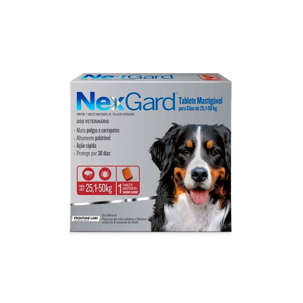 Nexgard Cães GG- 25 a 50kg  1 unidade
