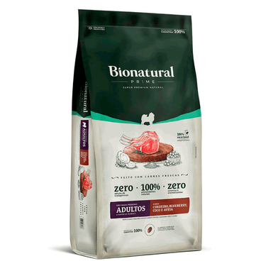 Bionatural Super Premium Cães Adultos Raças Pequenas Cordeiro 15kg