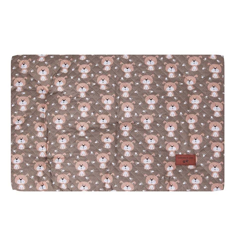 Colchonete Pet Retangular Imperveável Pequeno Marrom