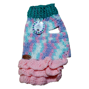 Vestido Candy com Babadinhos – Doçura e Estilo para Seu Pet!