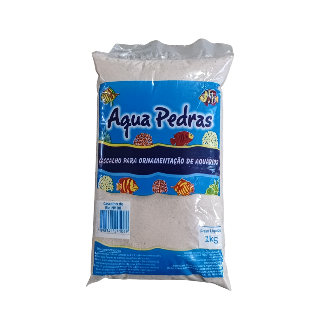 CASCALHO RIO No0 AREIA 1KG