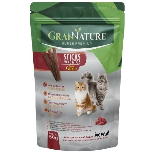 Sticks Gran Nature Super Premium Gatos 60g