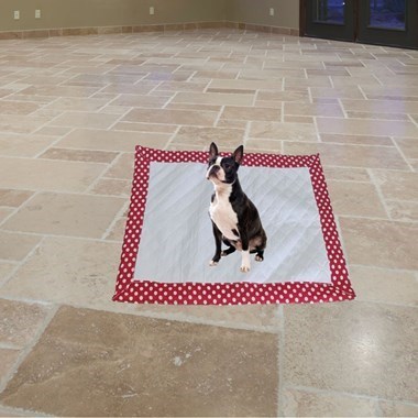 Tapete Higiênico Impermeavel Médio Reutilizável Branco Minnie 