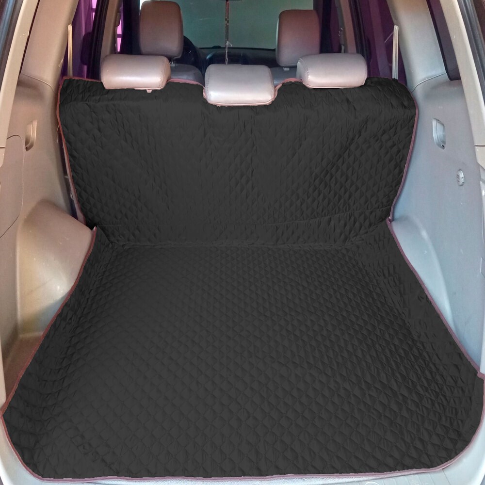 Protetor Impermeável para Porta-Malas de Carro - Grande, Preto | Ideal para Cães e Gatos