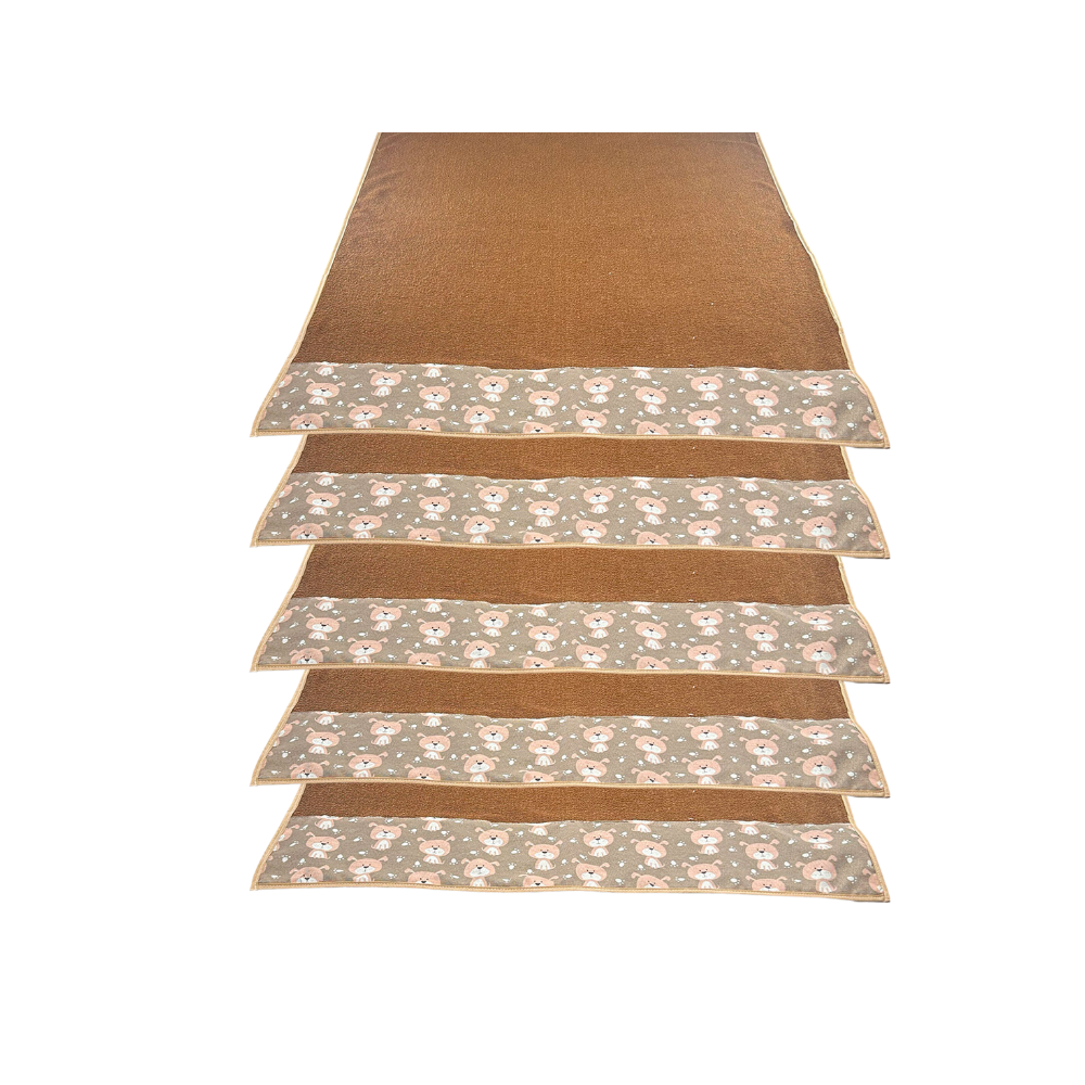Kit 05 Peças de Toalha de Banho Splash para Pet Alta Absorção