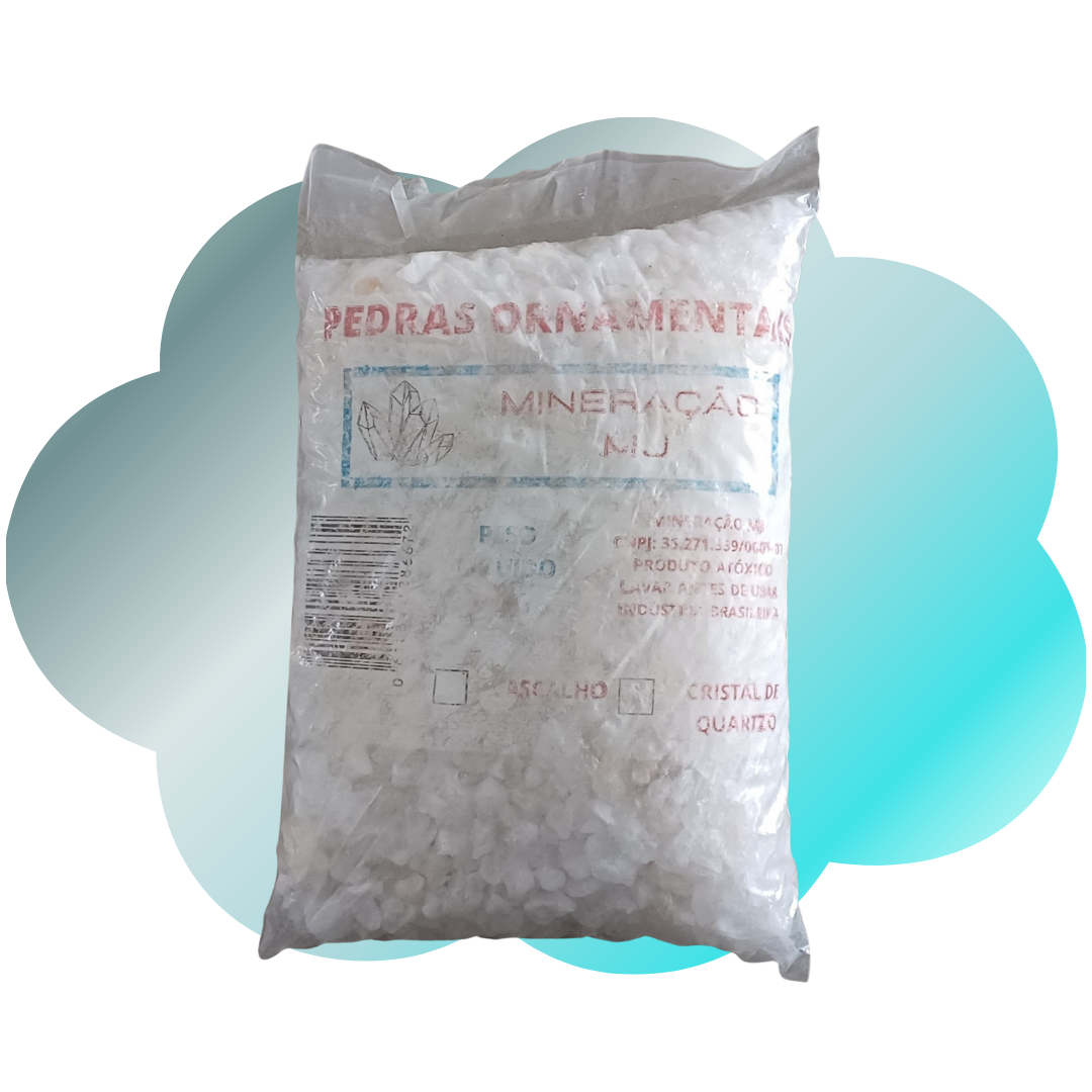 CASCALHO CRISTAL 1 KG