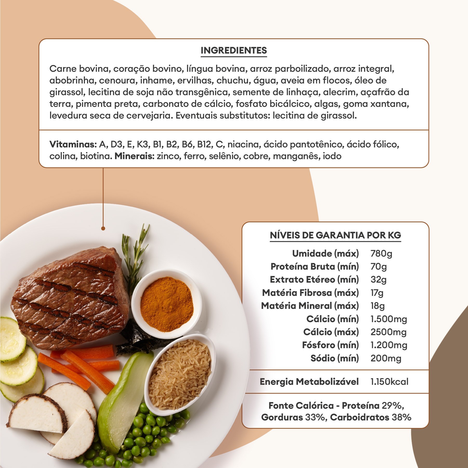 Alimentação Natural Pet Delícia Panelinha de Carne para Cão 320g 