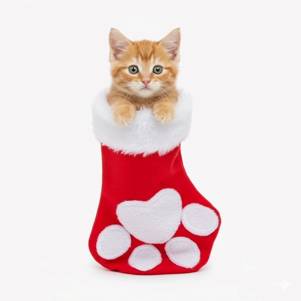 Meia De Natal (patinha De Natal)