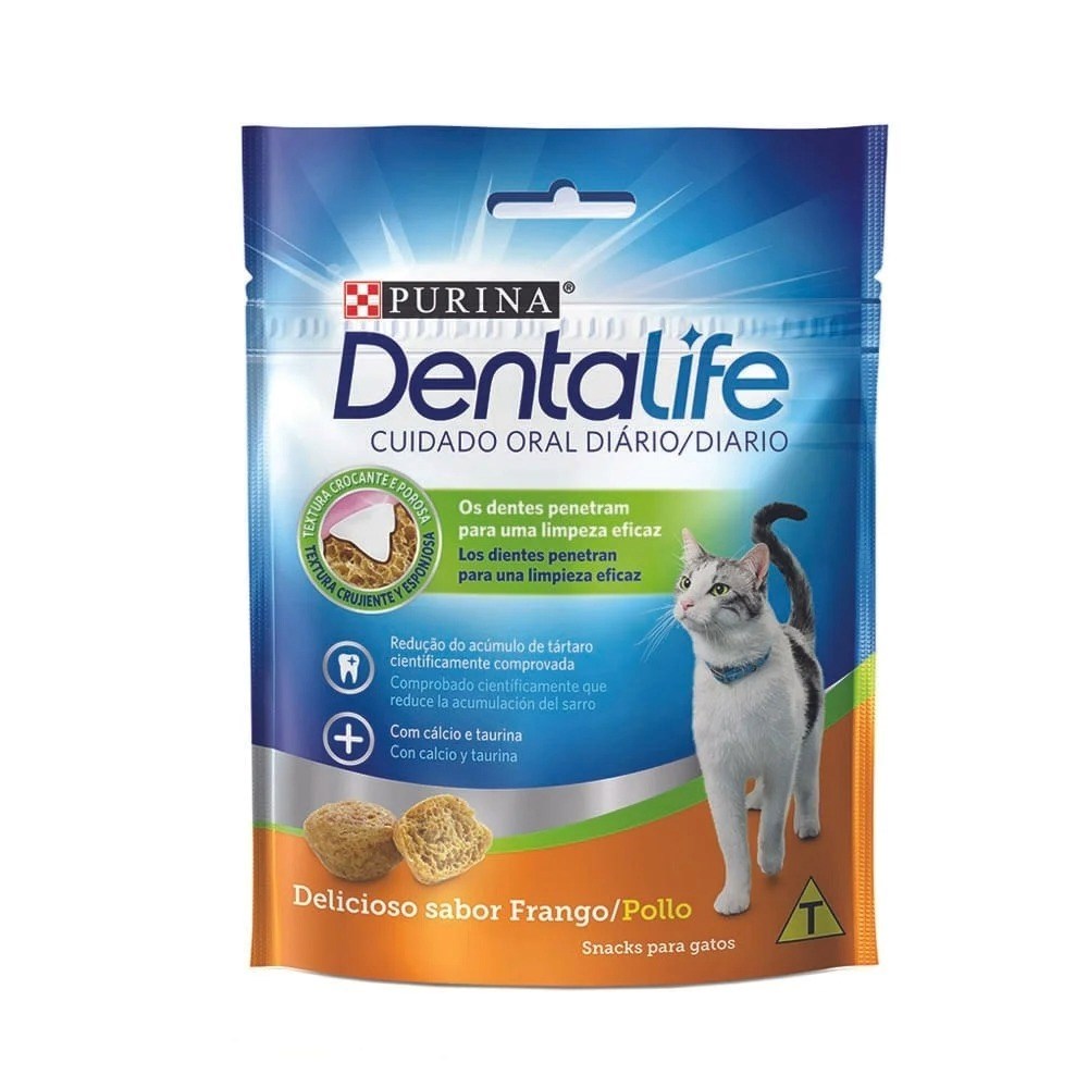 Petisco Gato Dentalife Frango 40g