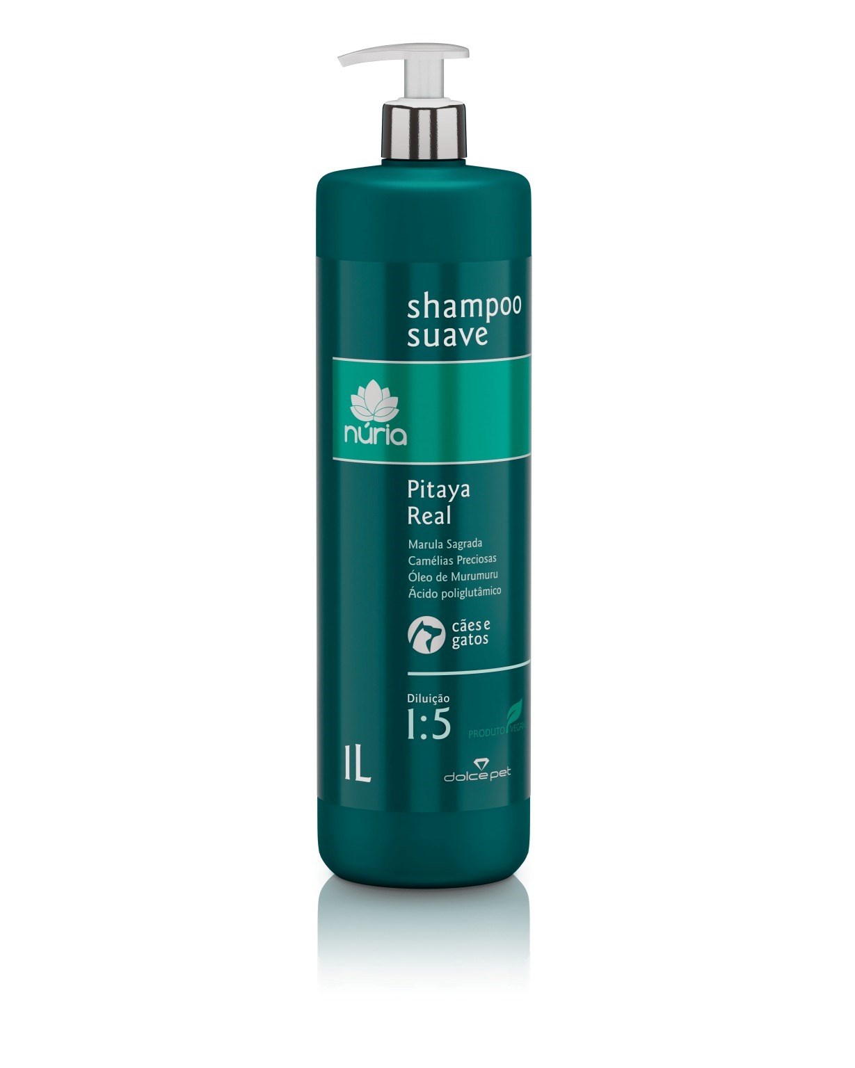 Shampoo Suave Núria Pitaya Real 1 litro