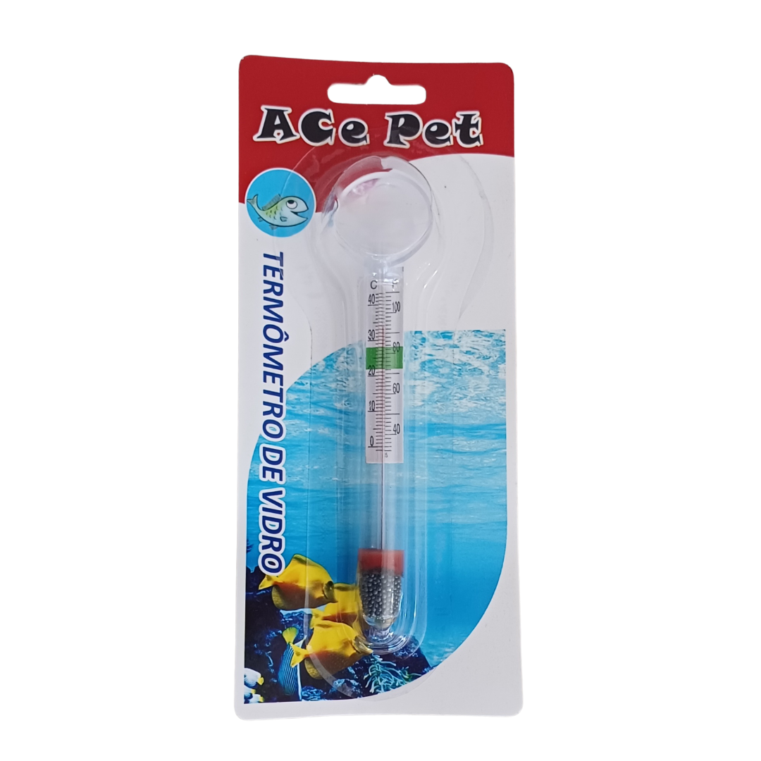 TERMÔMETRO DE VIDRO ACE PET