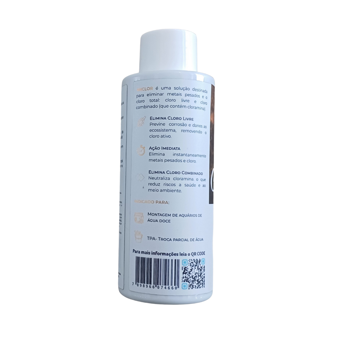 ANCLOR 120 ML - REMOVEDOR DE CLORO/METAIS PESADOS-TRATA 4800 L