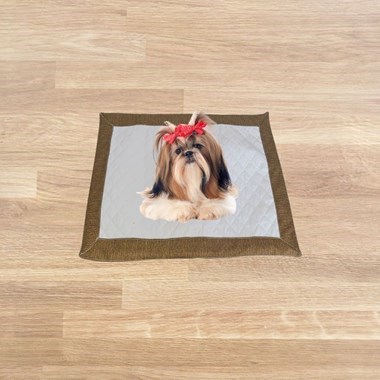  Tapete Higiênico Impermeável para Pets - Grande,Cacau Reutilizável 