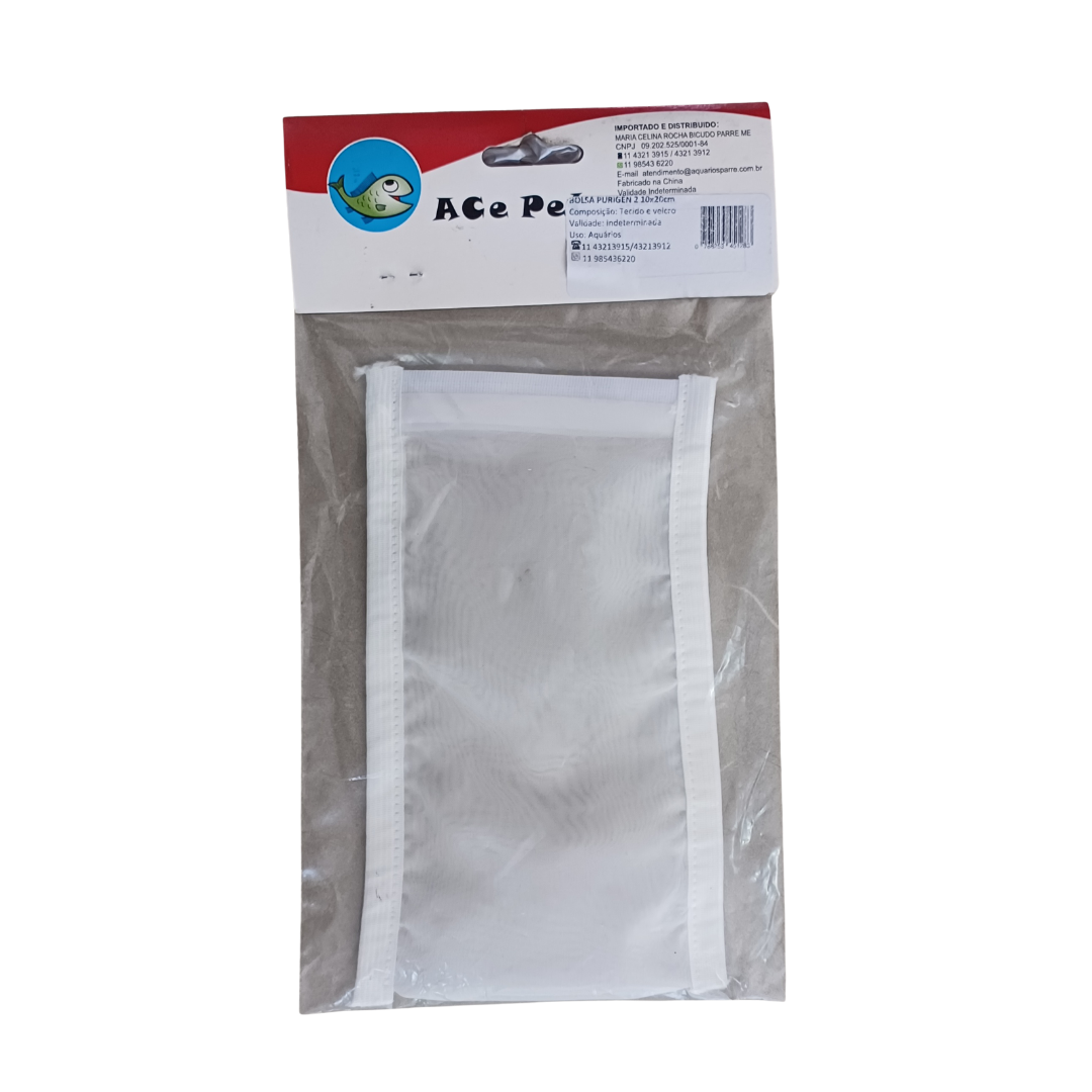 BOLSA PARA PURIGEN N° 2 - 10 X 20 CM COM VELCRO