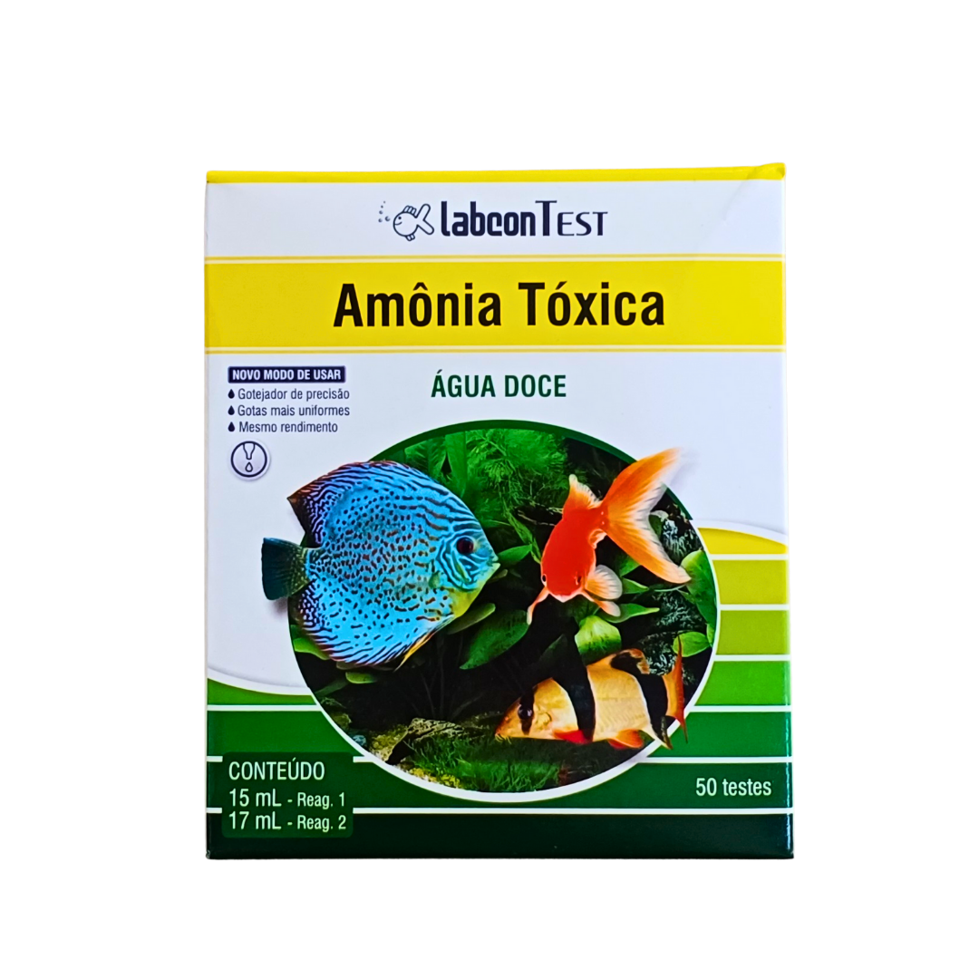 LABCON TEST AMÔNIA TÓXICA ÁGUA DOCE