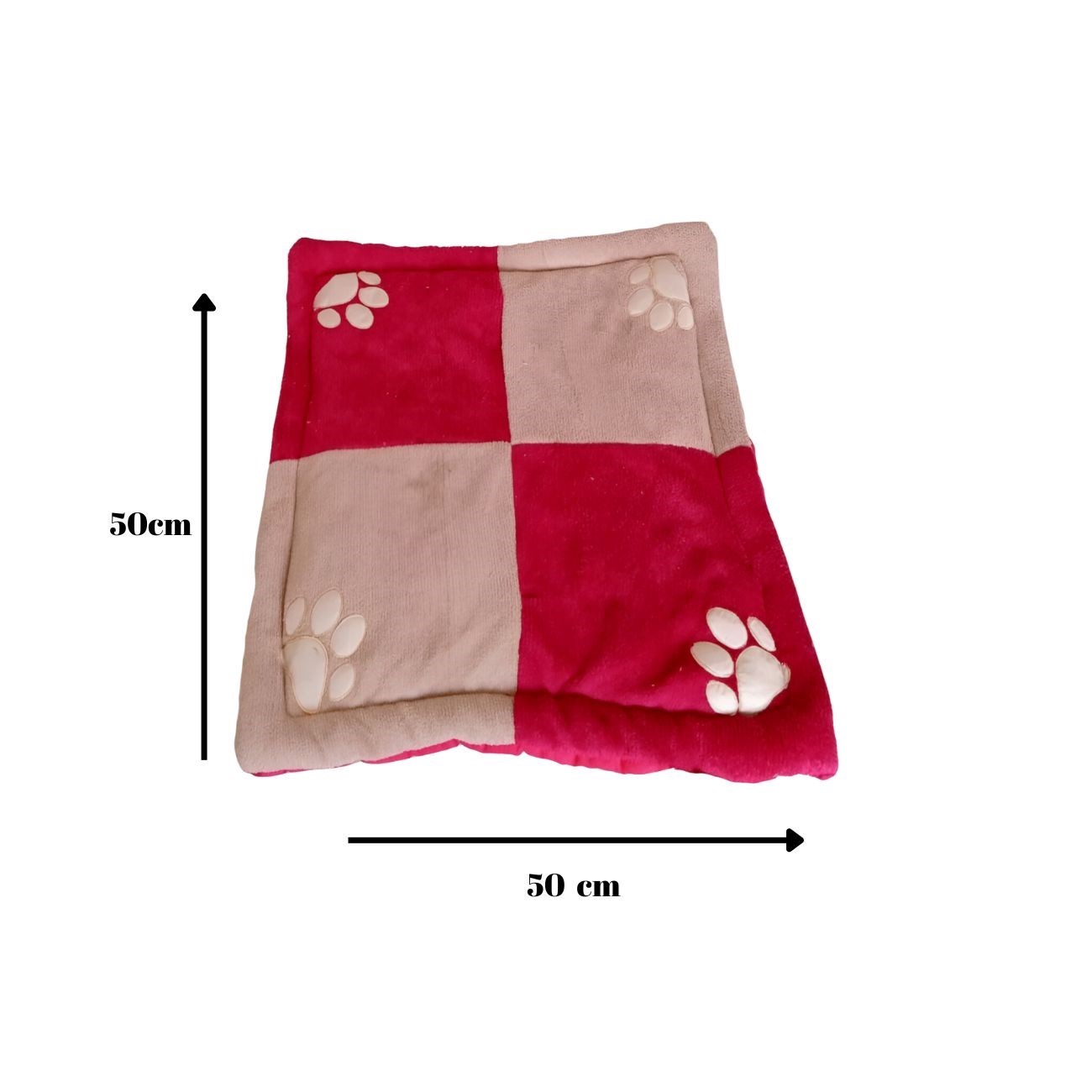 Tapete Soft Vermelho para Pets - Conforto e Estilo