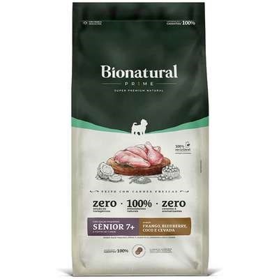 Bionatural Super Premium Sênior Cães Adultos Raças Pequenas Frango 15kg