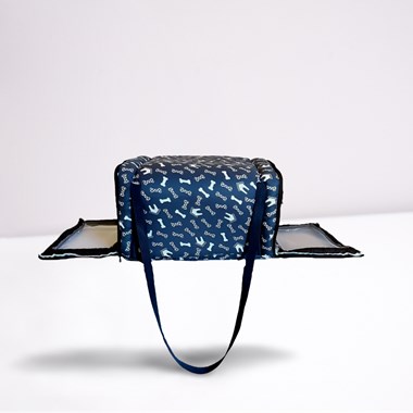 Bolsa Impermeável para Transporte de Pets - Ideal para Viagens de Avião e Carro - Cor Azul