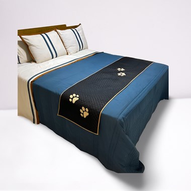 Peseira Pet Impermeável Cama King Preto