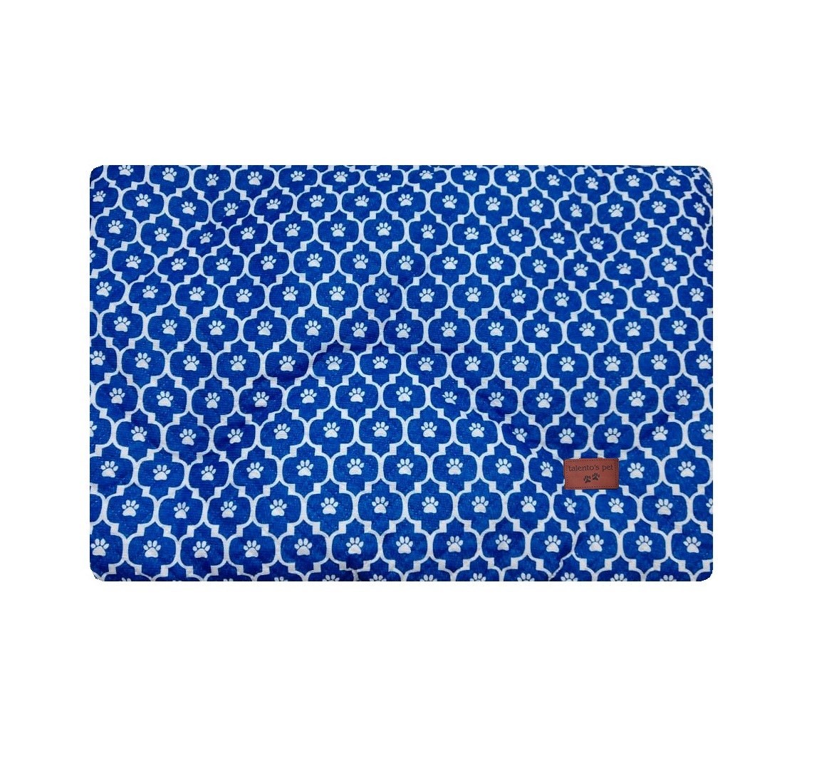 Colchonete Pet Retangular Imperveável Pequeno Azul