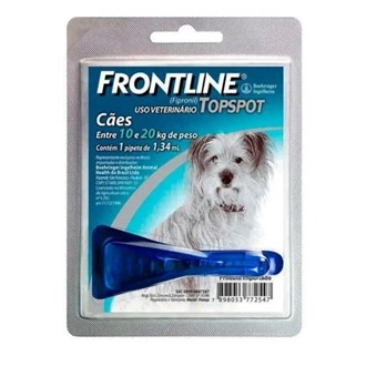 Antipulgas Frontline Topspot para Cães 1 Pipeta 10-20kg