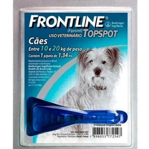 Antipulgas Frontline Topspot para Cães 1 Pipeta 10-20kg