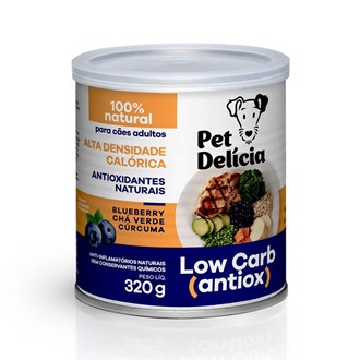 Alimentação Natural Pet Delícia Low Carb para Cão 320g