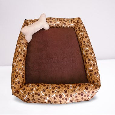  kit Enxoval Pet Completo Grande com 6 Peças - Marrom