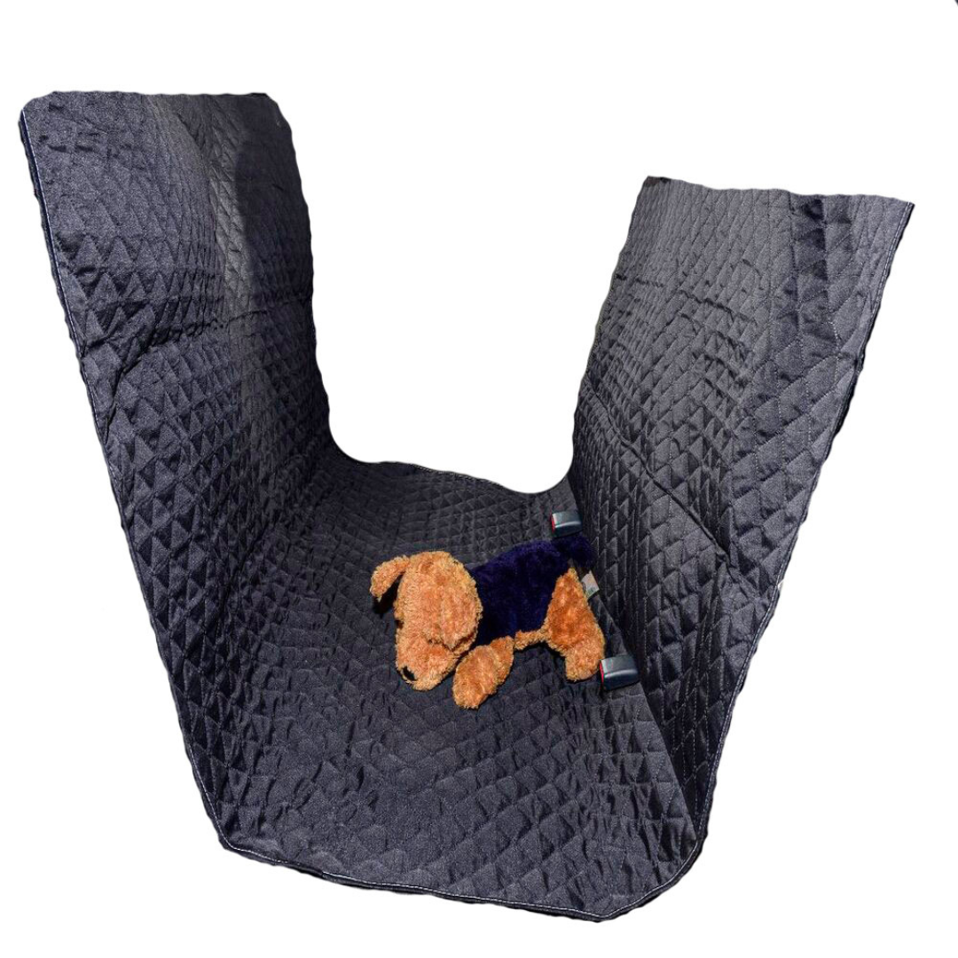 Capa Protetora de Assento Traseiro Veicular Impermeável Universal Preto 